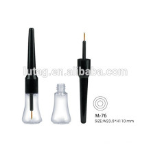 Clear Eyeliner Plastic Cosmetic Tubes